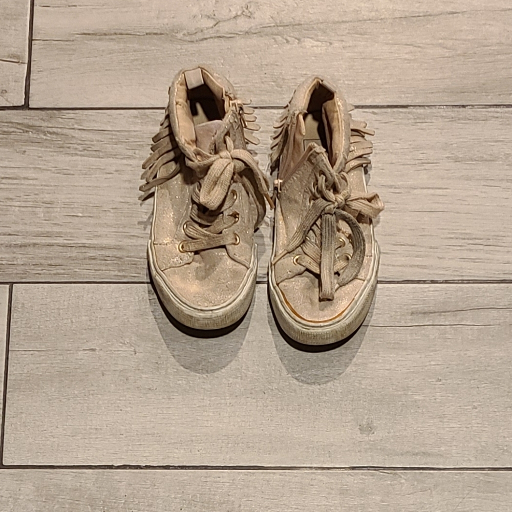🍦 Gap Girls Fringed High Top sneakers 🪅